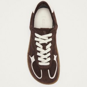 Tb.00 Barefoot Rife Cocoa & Off White Leather Sneakers